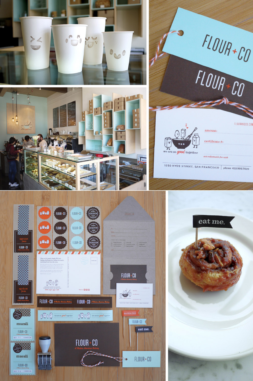 Flour + Co Identity by Rubber Design