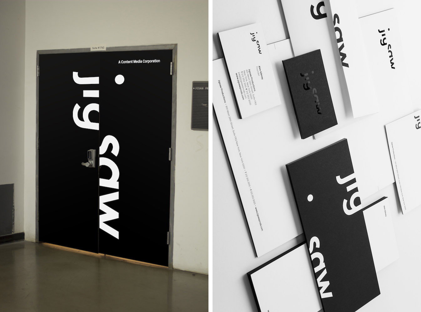 Jigsaw Productions Identity